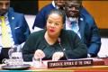 La ministre d'État, ministre des Affaires étrangères, Thérèse Kayikwamba. Photo droits tiers