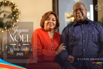 Le couple présidentiel Tshisekedi