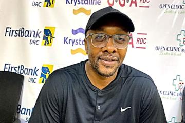 Le coach du club SCTP (ex-BC Onatra),Pierre Mwamba. 
