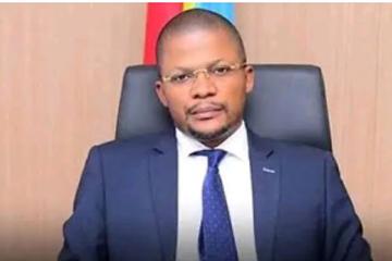 Le ministre des Sports  et Loisirs, Didier Budimbu. Photo droits tiers