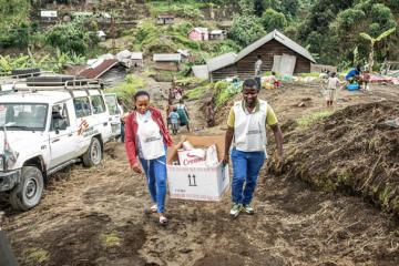 MSF adapte son appuie d'urgence pour appuyer les populations. Photo cellcom présidence