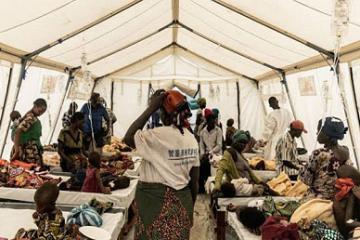Presque toutes les zones de santé de la ville de Lubumbashi sont affectées par cette épidémie. Photo droits tiers