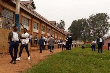 Une école située au Nord-Kivu à Goma. 