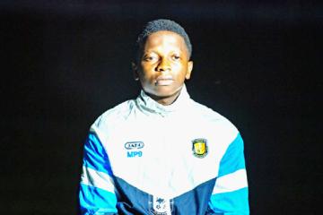  L' avant-centre Paul Massey, ce prodige du football congolais. Photo droits tiers