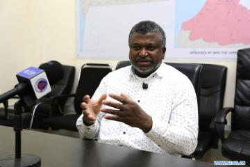 Le ministre gambien de la Santé, Ahmadou Lamin Samateh.