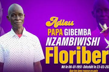 Le clan Kipangala et la famille Gibemba ont la profonde douleur d'annoncer aux amis et connaissances le décès de leur notable et père, Gibemba Nzambi Wishi Floribert, Enseignant à l'Ecole des frères Josephites de Kinzambi. Décès survenu à Kikwit le dimanche 23/03/2025. Le programme des obsèques se présente de la manière suivante: le samedi 29/03/2025 sortie du corps de la morgue de Kikwit et le dimanche 30/03/2025, inhumation au cimetière de Kikongo Mudimayuku. Pour le clan, Junior Lumenga, neveu Pour la Fa