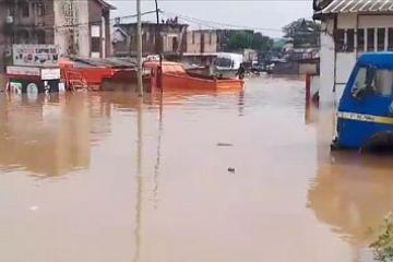 Inondations à Kisenso