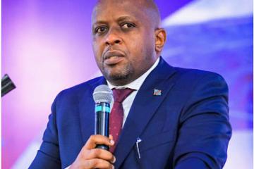 Jacquemain Shabani fait de la lutte contre le banditisme urbain son cheval de bataille. Photo droits tiers