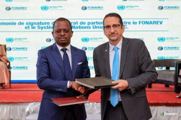 Patrick Fata  (DG Fonarev) et Bruno Lemarquis (Coord