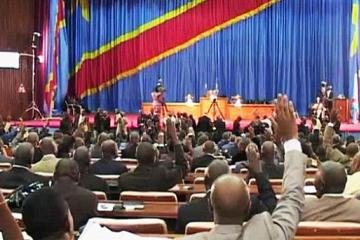 Vue des députés lors d'une plénière à l'Assemblée nationale. 