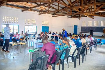 50 journalistes de Kananga dans un atelier de formation (samedi 3 mai 2025). Photo droits tiers
