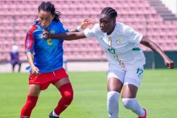   Après-midi cauchemardesque pour les Léopards dames, lourdement battues par les Lionnes du Sénégal. PHOTO droits tiers 