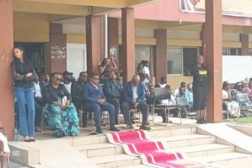 Des élèves de Lumumba 1