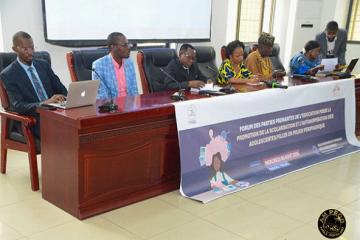 Les parties prenantes pour une éducation inclusive aux adolescentes de milieux périphériques de Kinshasa. Photo droits tiers