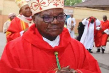 Mgr Edouard Kisonga a tiré sa révérence, hier. 