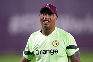 L'ancien international sénégalais et  légende du football africain, El Hadji Diouf. PhOto Droits tiers