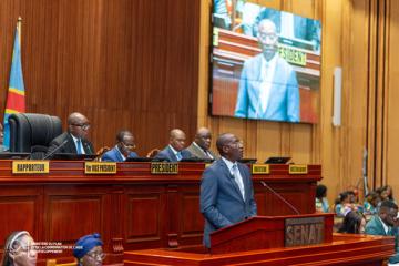 Guylain Nyembo au Sénat