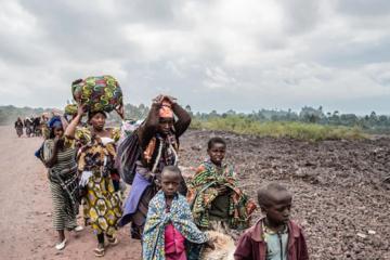 Déplacés de l'Est RDC