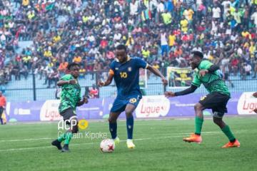 Le FC les Aigles a griffé l'AS V.Club ( 1-0), hier mercredi 12 novembre au stade Tata Raphaël de Kinshasa. Photo droits tiers