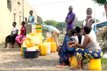 Manque d'eau à Kananga