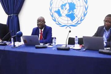 Les intervenants de la session technique sur le dialogue d'actions du 4ème cycle de suivi du partenariat mondial.  Ph. droits tiers