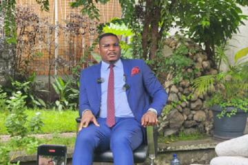 Aziz Makukula, futur candidat président de la Fecofa. 