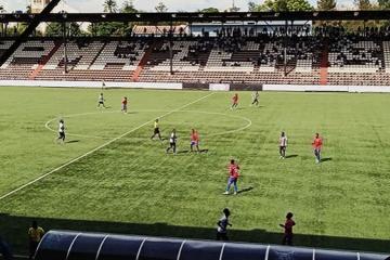Le TP Mazembe de Lubumbashi s'impose 1-0 face à la JS Groupe Bazano pour le compte de la Linafoot. Photo droits tiers