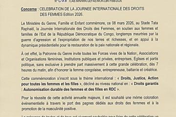 Communication 8 mars