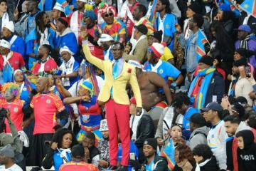 Des supporters des Léopards lors de la dernière coupe d'Afrique au Maroc. Photo droits tiers