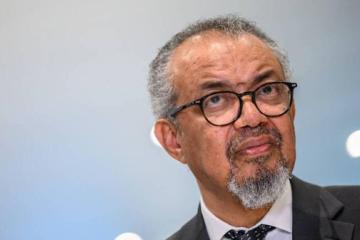 Le DG de l'OMS, Tedros Adhanom Ghebreyesus. Photo droits tiers