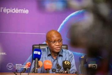 Le ministre de la Santé publique, Samuel Roger Kamba. 