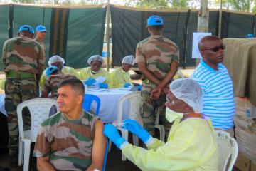 Riposte Ebola par Monusco