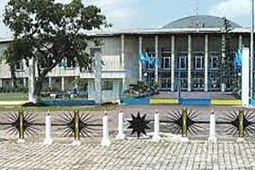 Une vue du Palais de la Nation.