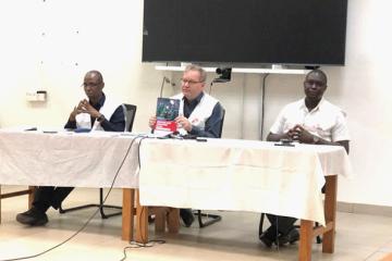 L'équipe de MSF présente le rapport annuel 2025. 
