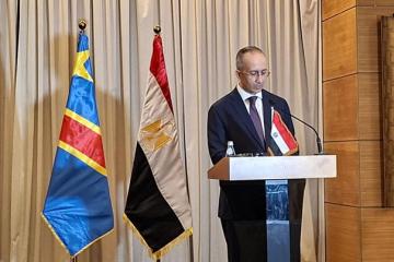 L'ambassadeur d'Egypte Hesham Abdel Salam Elmekwad. 