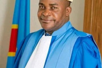 Le Président de la Cour Constitutionnelle Dieudonné Kamuleta.