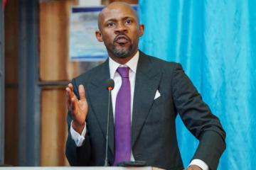 Le ministre de la Communication et Médias, Patrick Muyaya.
