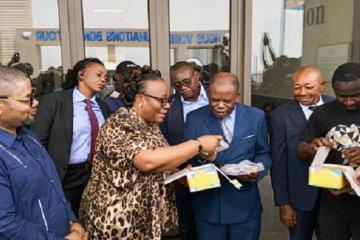 Remise officielle de clés de nouveau campus de l'Université de Kananga, ce jeudi 2 juillet 2026. 