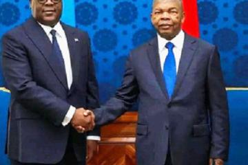 Tshisekedi à Luanda