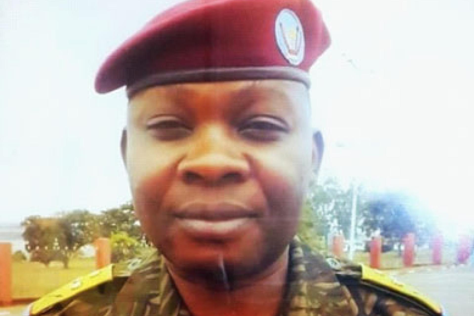 Lieutenant-général, Jules Banza Mwilambwe, le nouveau chef d'état major . Photo droits tiers