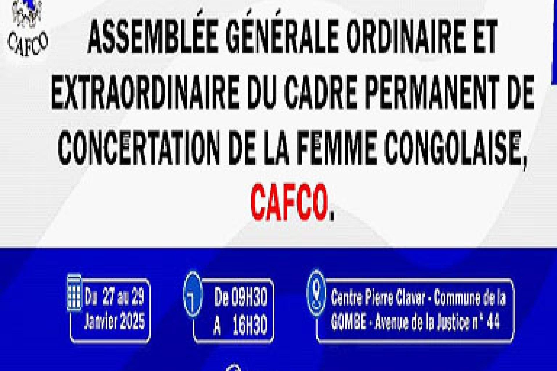 Cafco en Assemblée générale