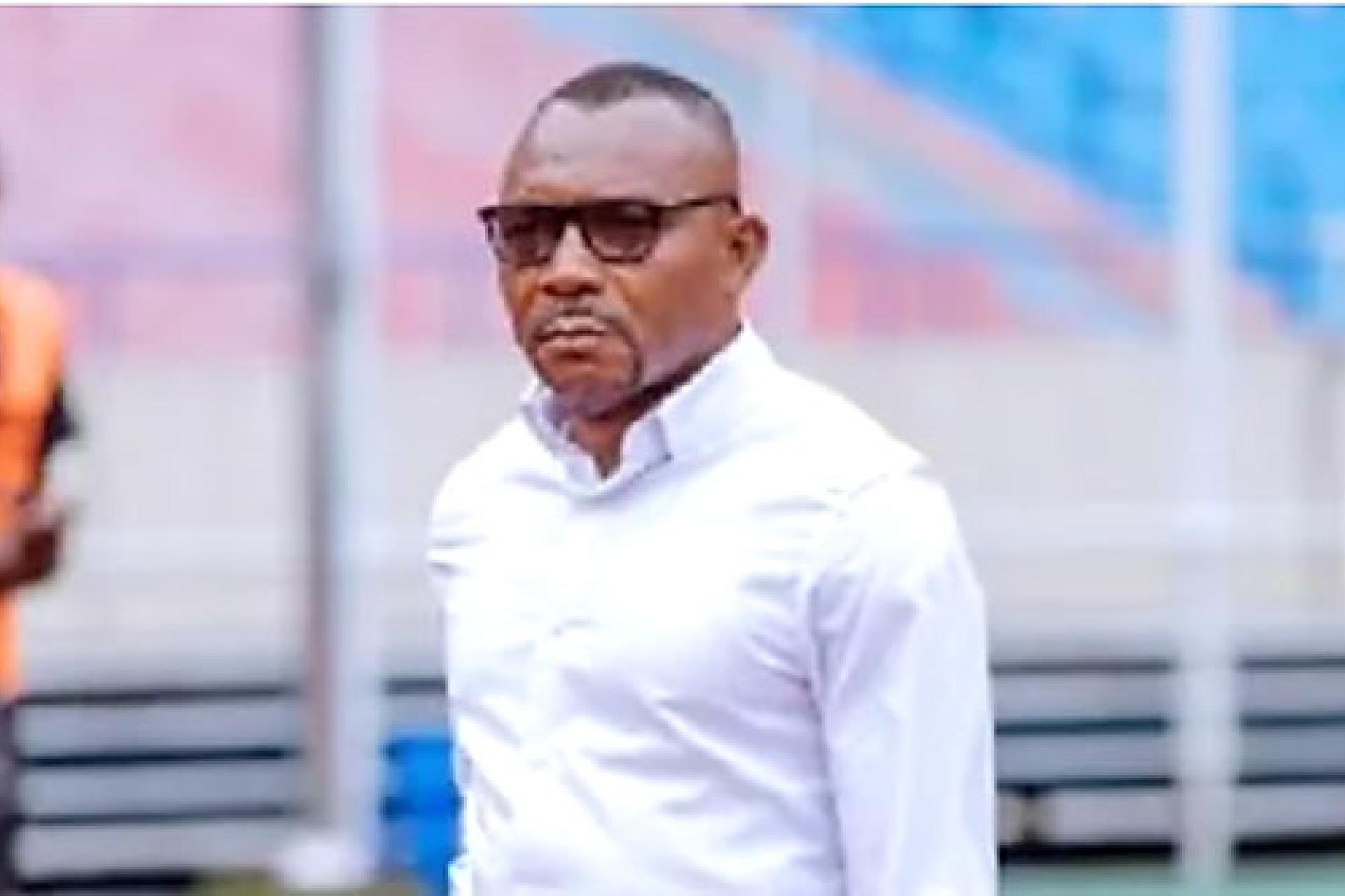 Papy Kimoto, le coach principal de Maniema Union. 