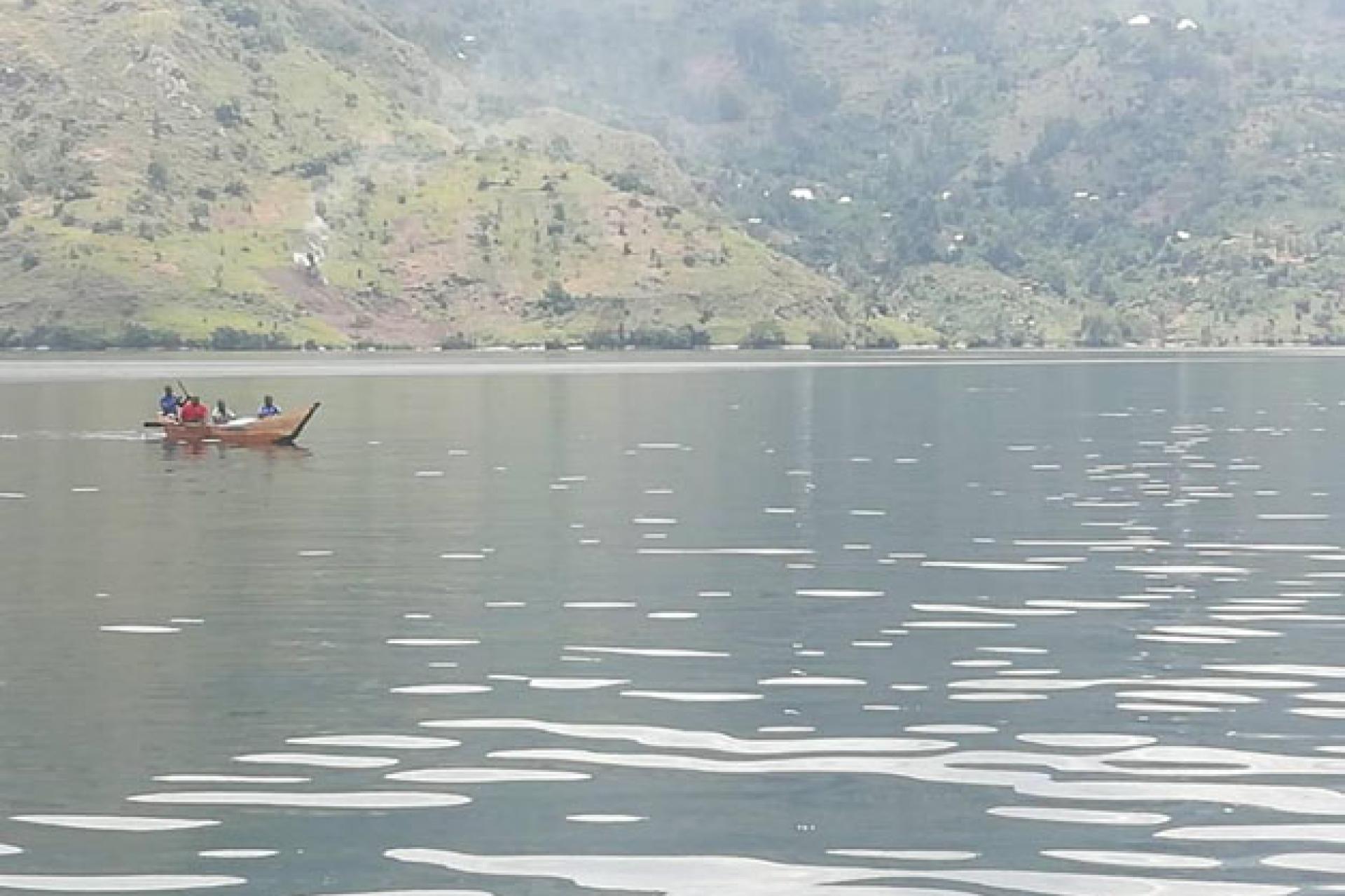 L'île d'Idjwi dans la province du Sud-Kivu. 