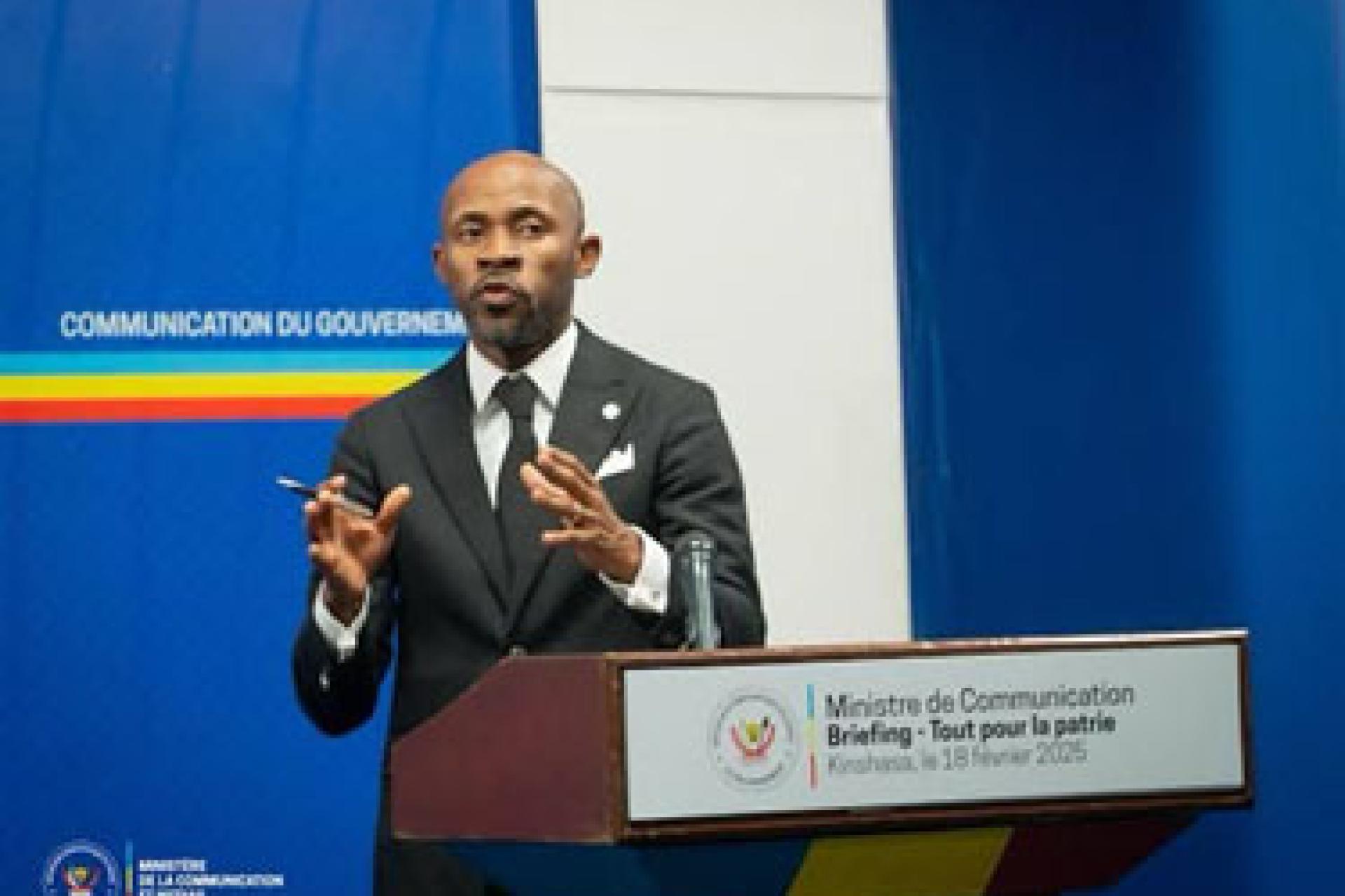 L'armée rwandaise et le M23 massacrent de plus de 5.000 civils. Photo ministère de la communication et des médias. 