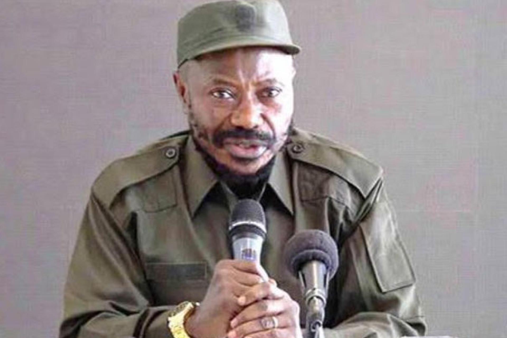 Le commandant de la 22ème région militaire Eddy Kapend Irung. Photo droits tiers