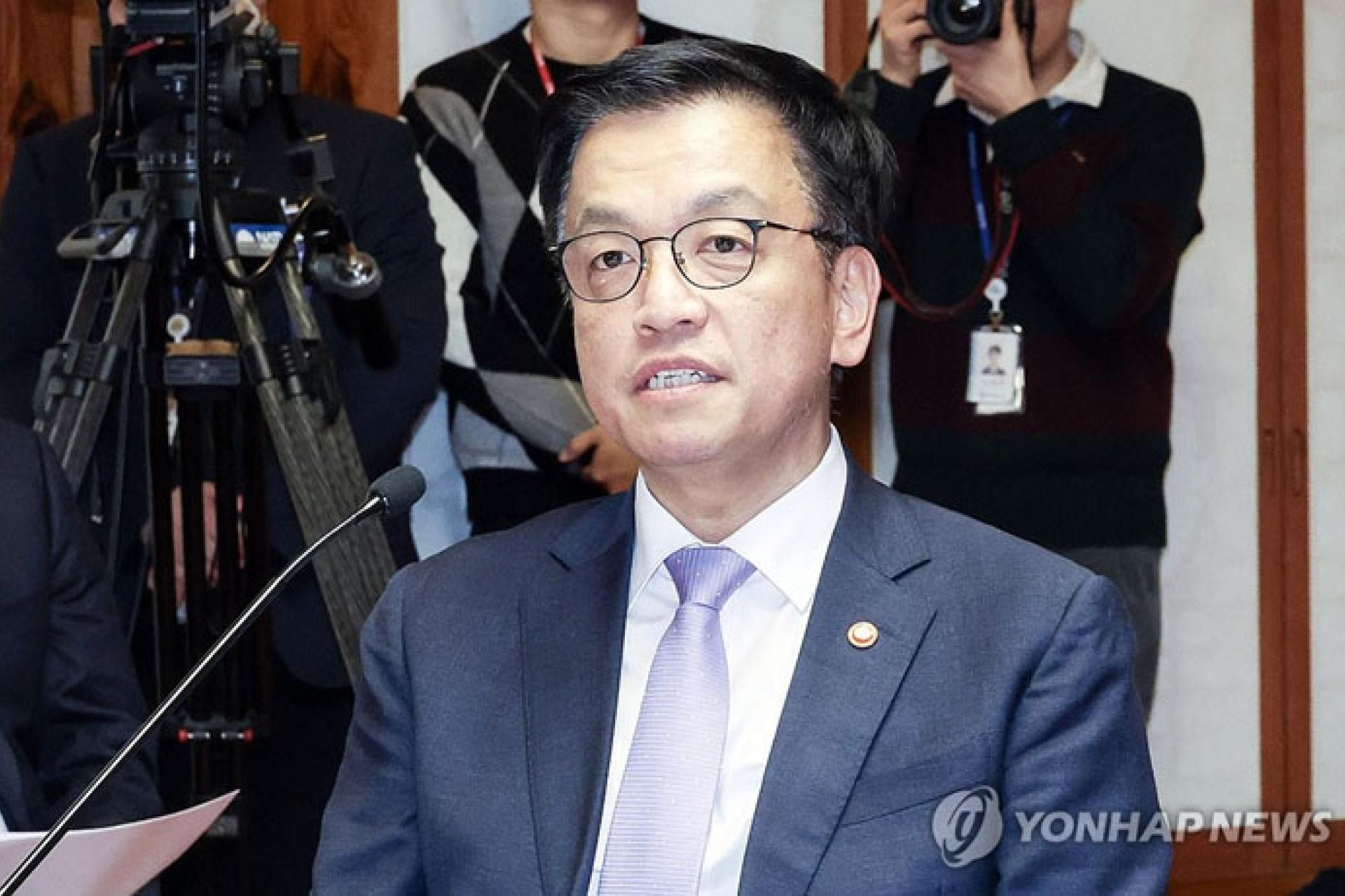 Président par intérim Choi Sang-mok. Photo yohnap