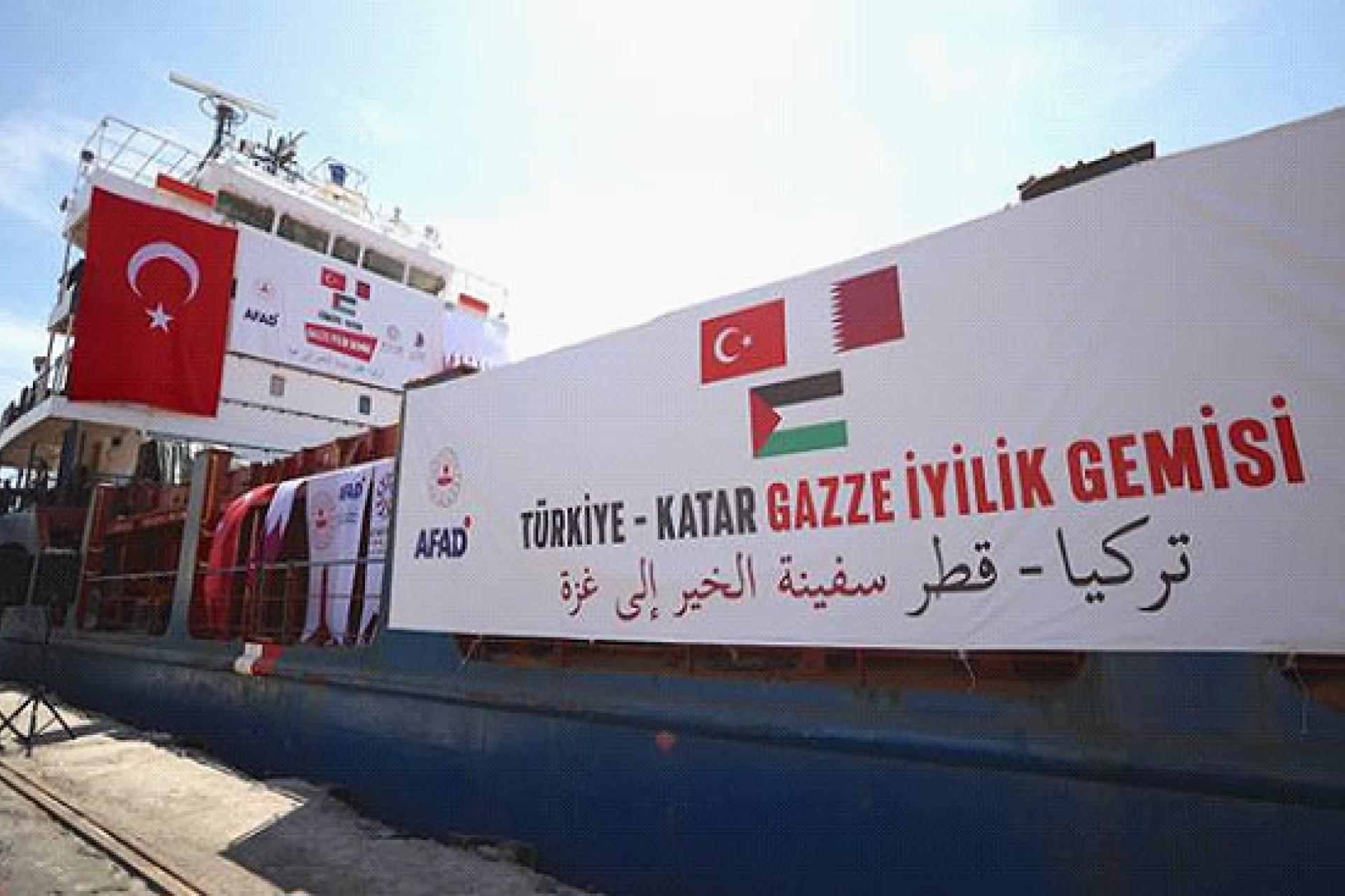  Turquie arrive à Gaza