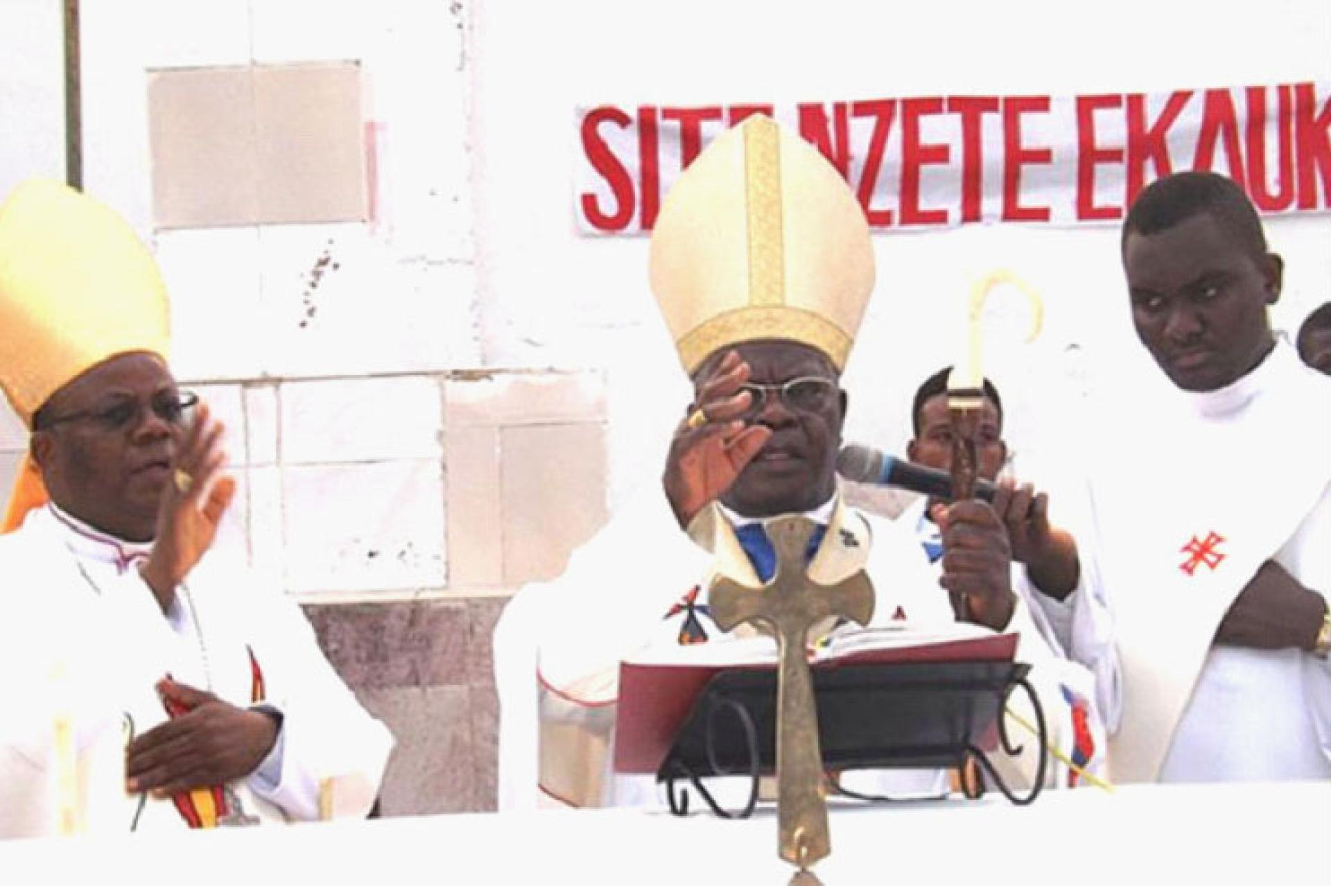 «Après avoir réfléchi, médité et prié, nous autorisons le peuple de Dieu et ses pasteurs à se rendre massivement au site ‘‘Nzete ekauka’’», écrit le Cardinal Monsengwo. Photo  FDA