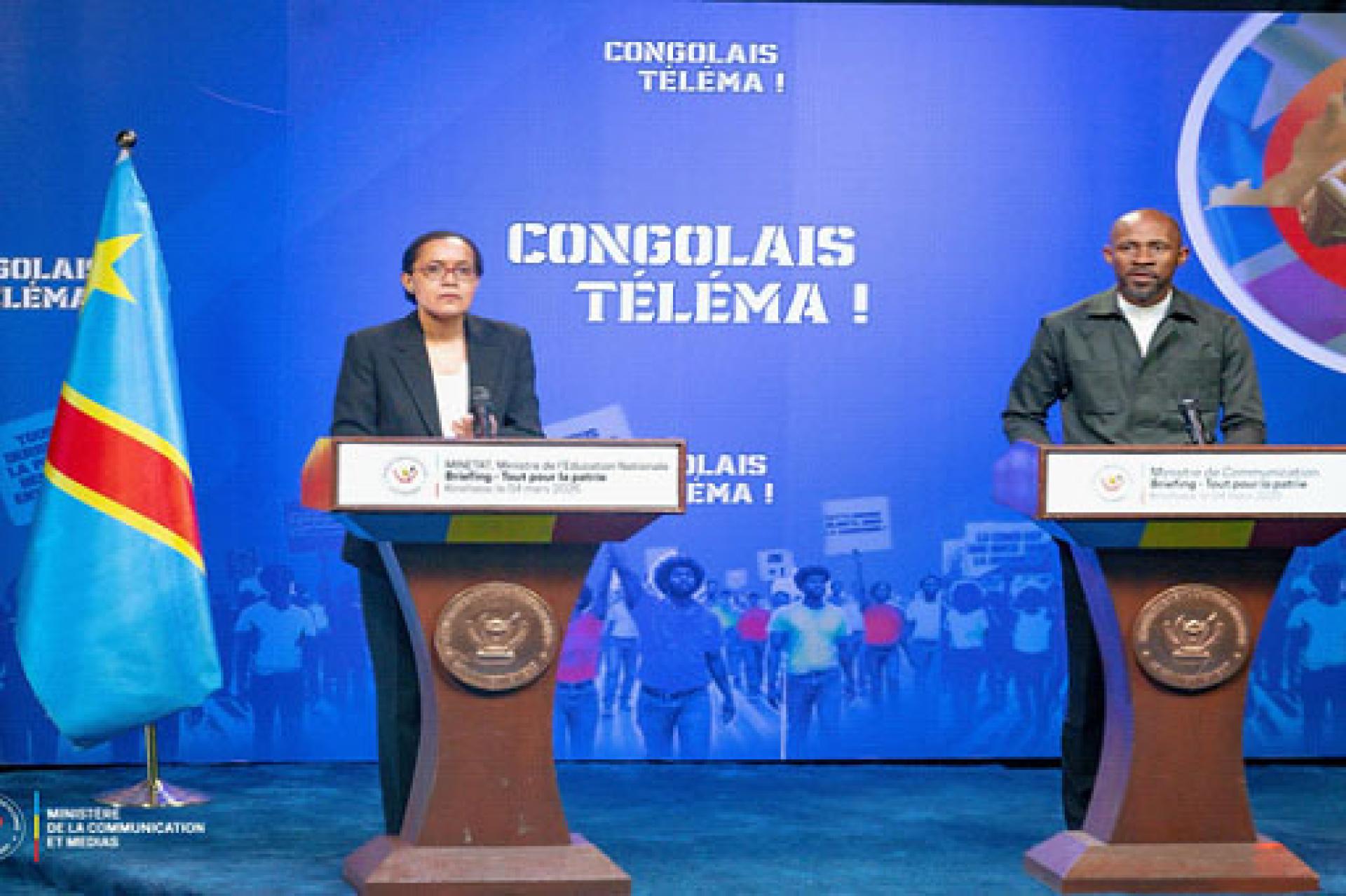 Dans la région du Kivu, plusieurs enfants préfèrent rester à la maison, craignant pour leur sécurité, alerte la ministre Raïssa Malu. Photo droits tiers