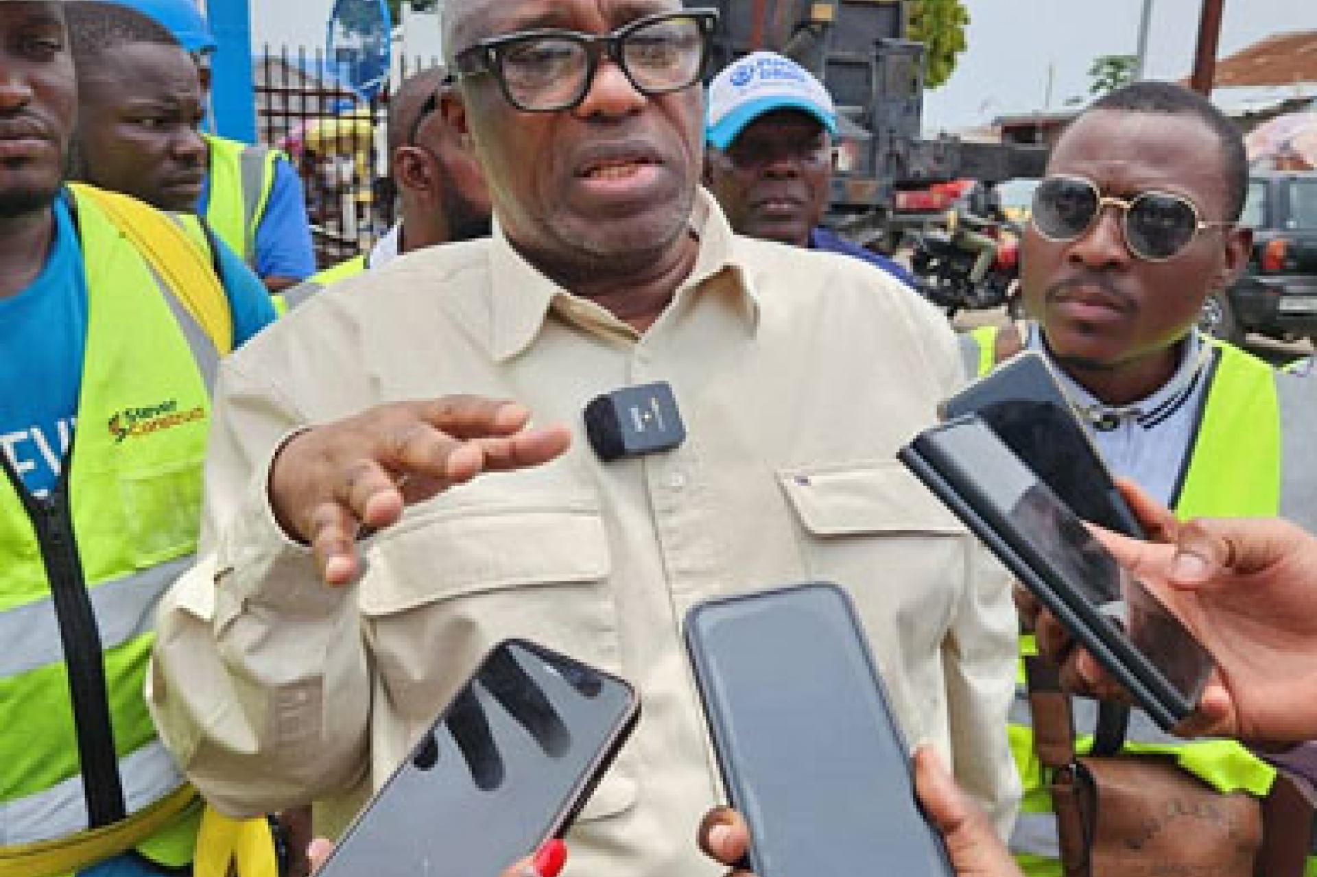 Le PDG Mike Kasenga fixe les professionnels de médias sur ce qui reste à faire. Photo droits tiers